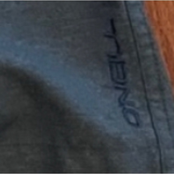 O’Neill Mens dark gray flat front casual chino shorts with size 36 - Picture 4 of 7